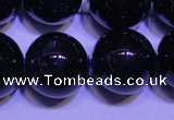 CNA574 15.5 inches 12mm round AAA grade natural dark amethyst beads