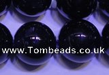 CNA575 15.5 inches 14mm round AAA grade natural dark amethyst beads