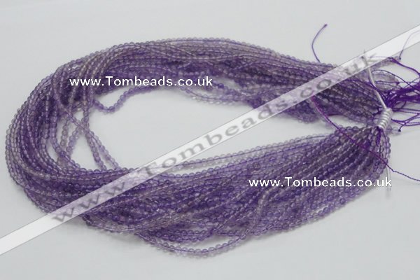 CNA65 15.5 inches 6mm round grade A natural amethyst beads