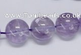 CNA807 15.5 inches 18mm round natural light amethyst beads