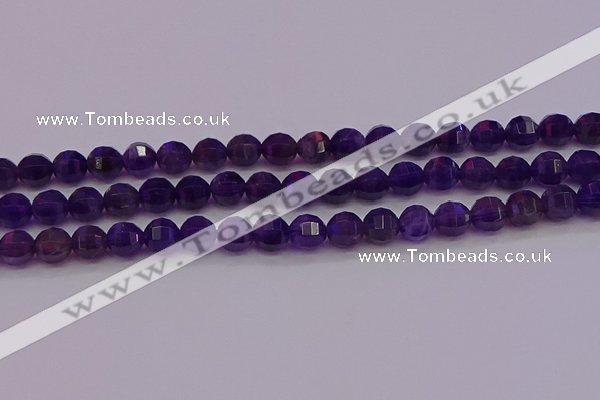 CNA932 15.5 inches 8mm pumpkin amethyst gemstone beads