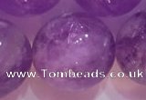 CNA960 15.5 inches 20mm round natural lavender amethyst beads