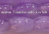 CNA975 15.5 inches 8*12mm drum natural lavender amethyst beads