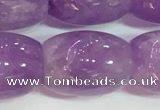 CNA979 15.5 inches 15*20mm drum natural lavender amethyst beads