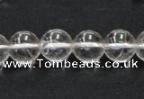 CNC04 15.5 inches 12mm round grade AB natural white crystal beads