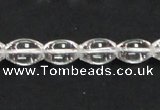 CNC38 9*13mm rice grade A natural white crystal beads wholesale