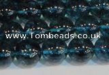 CNC423 15.5 inches 10mm round dyed natural white crystal beads