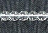 CNC59 15.5 inches 10mm round grade A natural white crystal beads