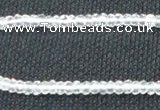 CNC68 2*4mm faceted rondelle grade A natural white crystal beads