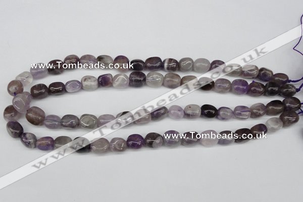 CNG04 15.5 inches 9*12mm nuggets amethyst gemstone beads