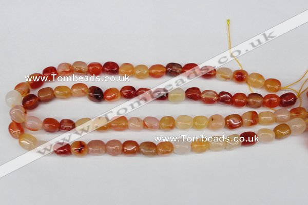 CNG06 15.5 inches 9*12mm nuggets agate gemstone beads
