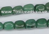 CNG08 15.5 inches 9*12mm nuggets green aventurine beads