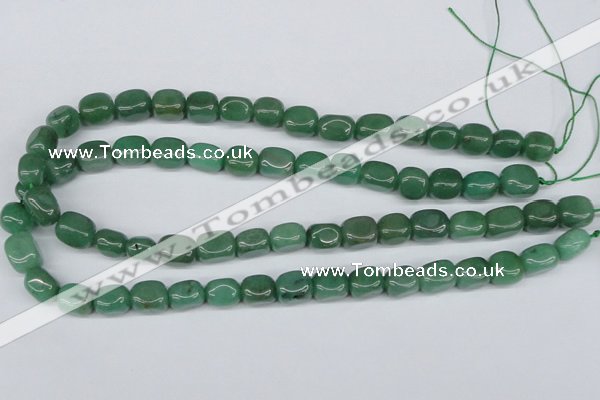 CNG08 15.5 inches 9*12mm nuggets green aventurine beads