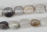 CNG10 15.5 inches 9*12mm nuggets botswana agate gemstone beads