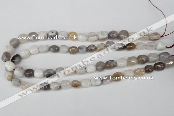 CNG10 15.5 inches 9*12mm nuggets botswana agate gemstone beads