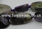 CNG1048 15.5 inches 12*16mm - 25*35mm nuggets charoite gemstone beads