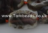 CNG1052 15.5 inches 15*25mm - 30*40mm nuggets agate gemstone beads