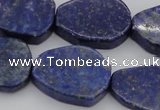 CNG1087 15.5 inches 20*25mm - 22*28mm freeform lapis lzuli beads