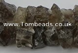 CNG1129 15.5 inches 8*12mm - 13*18mm nuggets smoky quartz beads