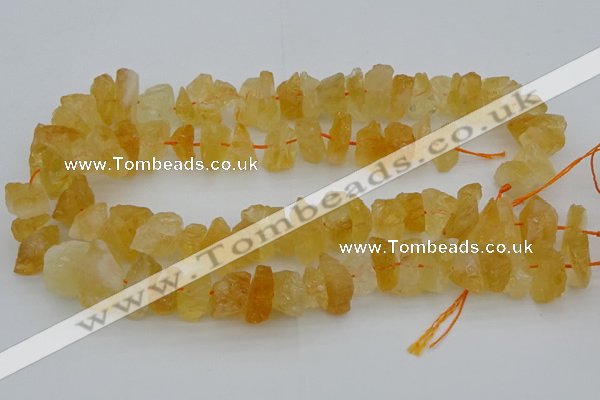 CNG1133 15.5 inches 8*12mm - 13*18mm nuggets citrine beads