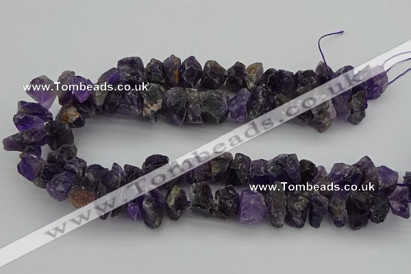 CNG1138 15.5 inches 8*12mm - 13*18mm nuggets amethyst beads