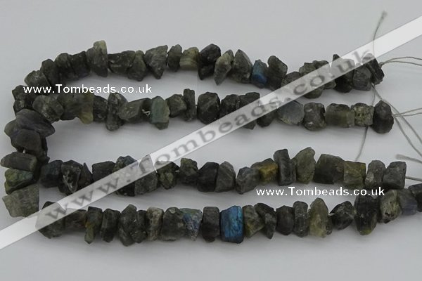 CNG1140 15.5 inches 8*12mm - 13*18mm nuggets labradorite beads