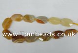 CNG1200 15.5 inches 20*30mm - 25*35mm freeform agate beads