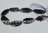 CNG1227 15.5 inches 20*40mm - 25*50mm freeform amethyst beads