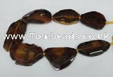 CNG1243 15.5 inches 30*50mm - 40*60mm freeform agate beads