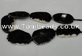 CNG1249 15.5 inches 35*40mm - 45*50mm freeform agate beads