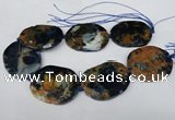 CNG1259 15.5 inches 40*50mm - 45*55mm freeform agate beads