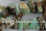 CNG1316 15.5 inches 12*16mm - 15*20mm nuggets australia chrysoprase beads