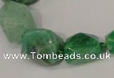 CNG1359 15.5 inches 8*10mm - 20*25mm faceted nuggets agate beads