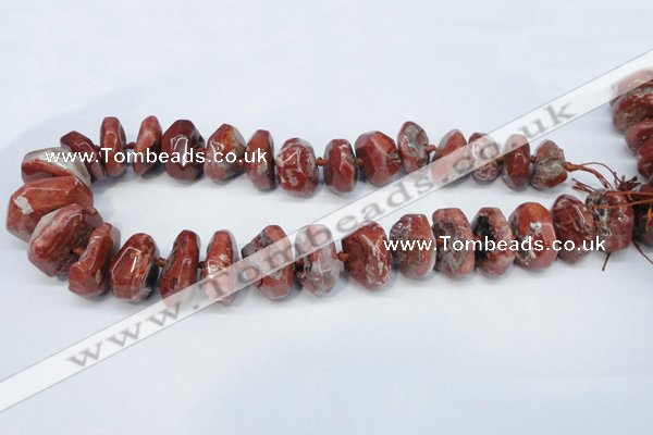 CNG1372 15.5 inches 12*20mm - 18*30mm nuggets agate beads