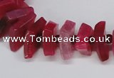 CNG1401 15.5 inches 10*15mm - 12*22mm nuggets agate gemstone beads