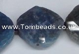 CNG1409 15.5 inches 25*30mm - 30*35mm faceted freeform agate beads