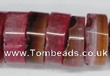 CNG1474 15.5 inches 10*25mm - 14*25mm nuggets agate gemstone beads