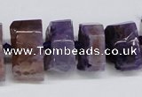 CNG1484 15.5 inches 10*15mm - 12*25mm nuggets agate gemstone beads