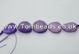 CNG1512 8 inches 20*30mm - 25*35mm freeform agate beads