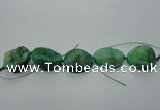 CNG1515 8 inches 20*30mm - 25*35mm freeform agate beads