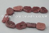 CNG1525 8 inches 15*20mm - 25*30mm freeform agate beads