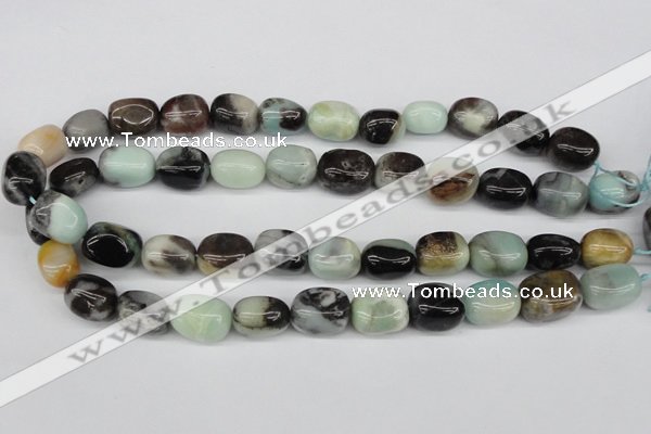 CNG17 15.5 inches 12*16mm nuggets amazonite gemstone beads