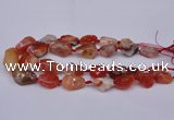 CNG1711 15.5 inches 15*20mm - 20*30mm nuggets red agate beads