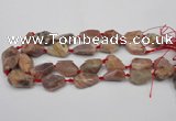 CNG1714 15.5 inches 15*20mm - 20*30mm nuggets sunstone beads