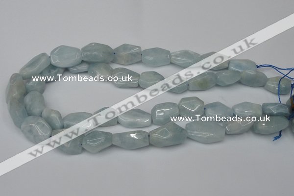 CNG1720 15.5 inches 15*20mm - 20*30mm nuggets aquamarine beads