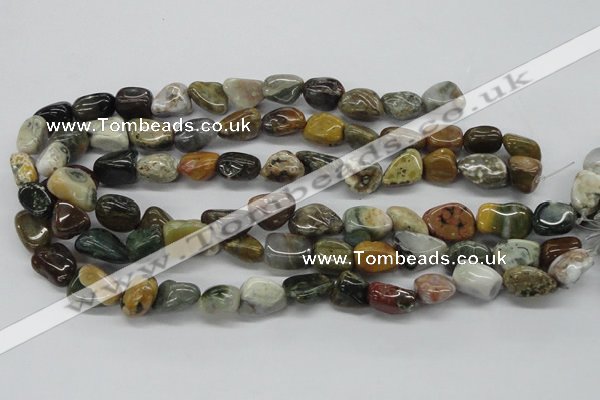 CNG210 15.5 inches 12*16mm nuggets ocean stone beads