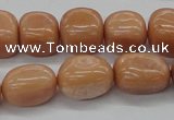 CNG213 15.5 inches 12*16mm nuggets red aventurine beads