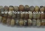 CNG214 15.5 inches 6*8mm nuggets moonstone gemstone beads