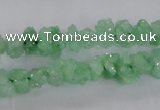 CNG2205 15.5 inches 8*10mm - 10*12mm nuggets plated druzy quartz beads