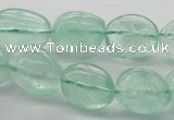 CNG227 15.5 inches 12-20mm*16-25mm nuggets green fluorite beads